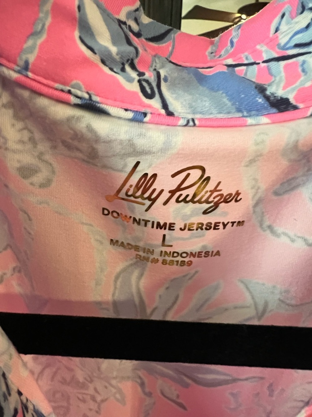 Lilly Pulitzer Dune Dress Barefoot Rousseau Pink Barefoot Beachcombers Sz L - Picture 2 of 8